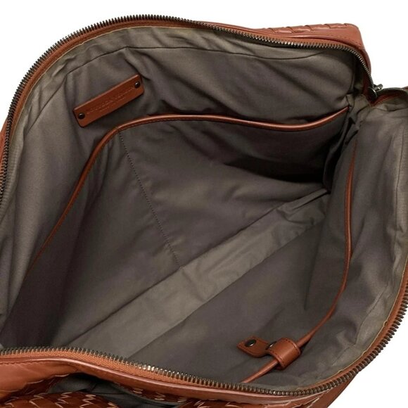 BOTTEGA VENETA Intrecciato - Red Leather Business Bag 723-082325 - Picture 11 of 14